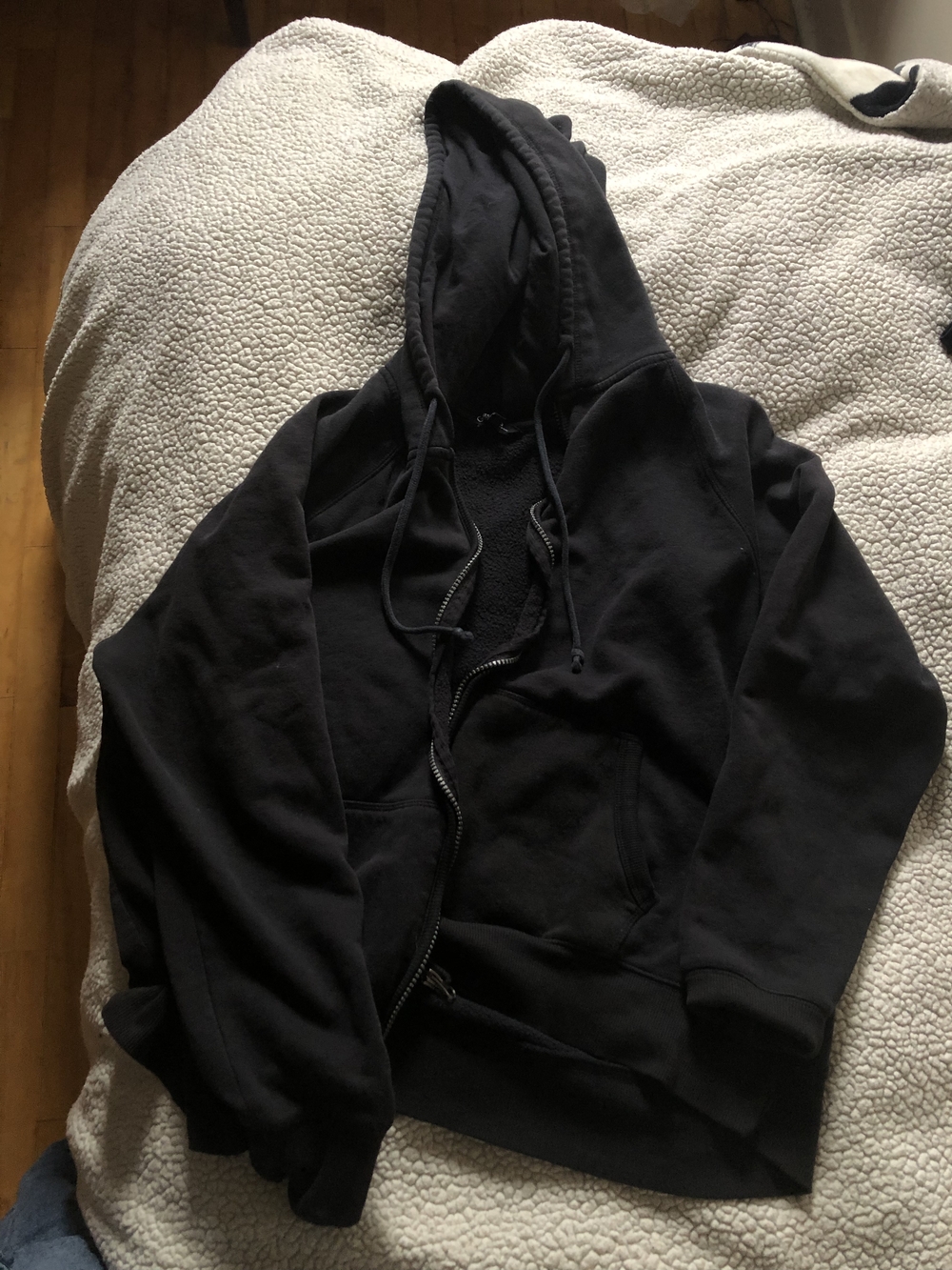 George Black Sherpa-Lined Hoodie